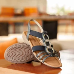 Hot Remonte Sandal Dame Sort