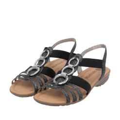 Hot Remonte Sandal Dame Sort