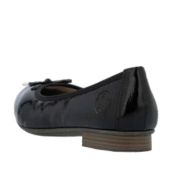 Discount Rieker Ballerinasko Dame Sort