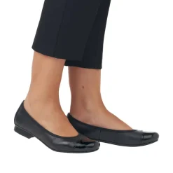 Sale Rieker Ballerinasko Dame Sort