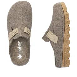 Clearance Rieker Hjemmesko Dame Beige