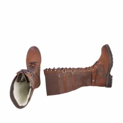 Clearance Rieker Lang Støvle Dame Brun
