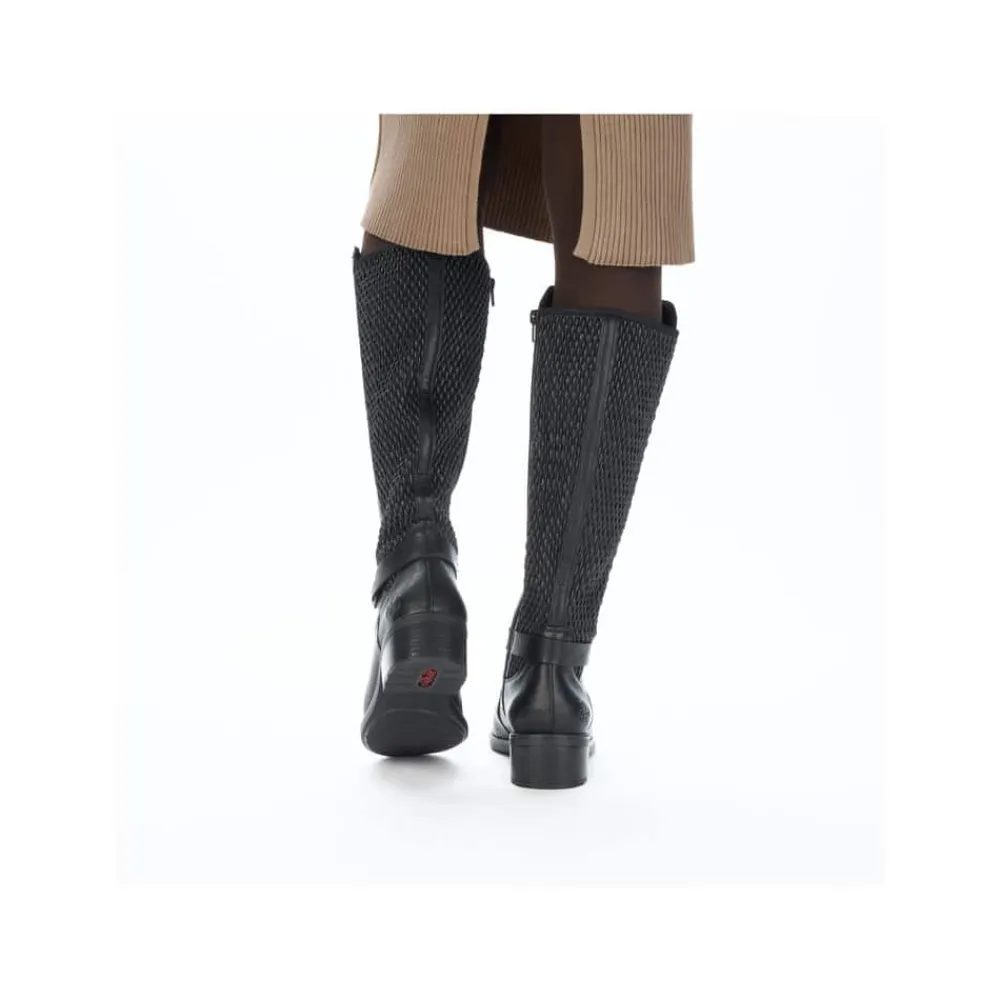 Clearance Rieker Lang Støvle Dame