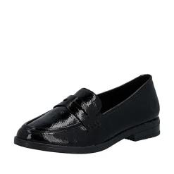 Clearance Rieker Loafers Dame Sort