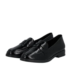 Clearance Rieker Loafers Dame Sort