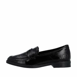 Clearance Rieker Loafers Dame Sort