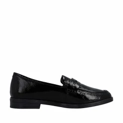 Clearance Rieker Loafers Dame Sort