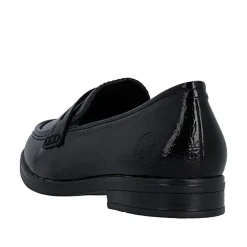 Clearance Rieker Loafers Dame Sort