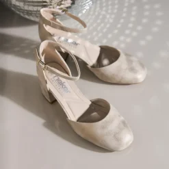 Outlet Rieker Pumps Dame Metallic