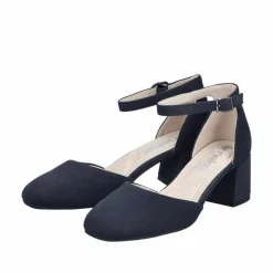 New Rieker Pumps Dame Blå