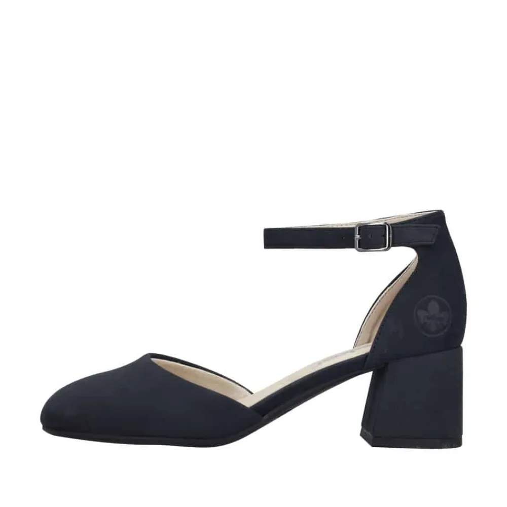 New Rieker Pumps Dame Blå