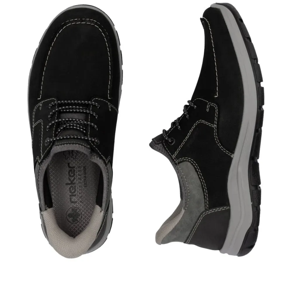 Clearance Rieker Ready 2 Go Hyttesko Herre Sort