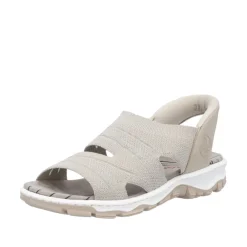 Best Rieker Ready 2 Go Sandal Dame Beige