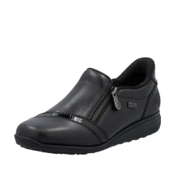 Rieker Ready 2 Go Sko Dame Sort