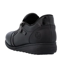 Rieker Ready 2 Go Sko Dame Sort