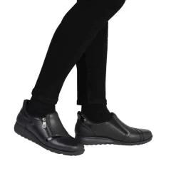 Rieker Ready 2 Go Sko Dame Sort