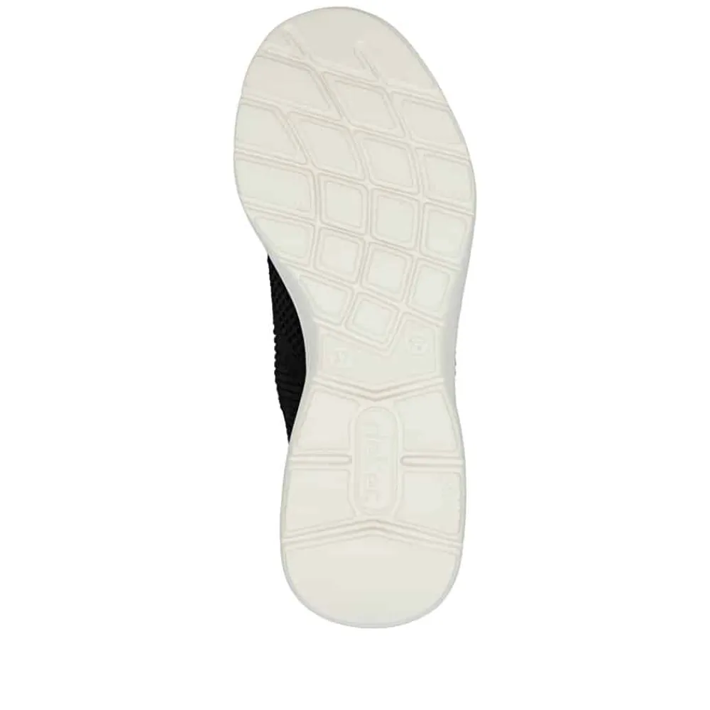 Clearance Rieker Ready 2 Go Sko Dame Sort