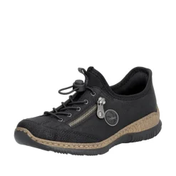 Online Rieker Ready 2 Go Sneakers Dame Sort