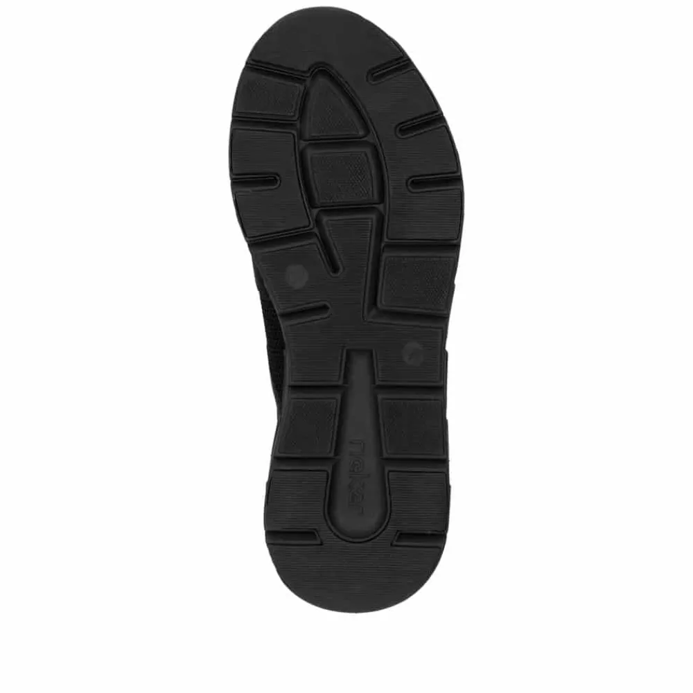 Hot Rieker Ready 2 Go Sneakers Dame Sort