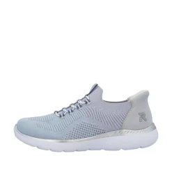 Hot Rieker Ready 2 Go Sneakers Dame Blå