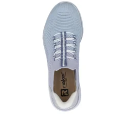 Hot Rieker Ready 2 Go Sneakers Dame Blå