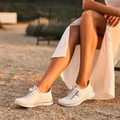Rieker Ready 2 Go Sneakers Dame Hvid