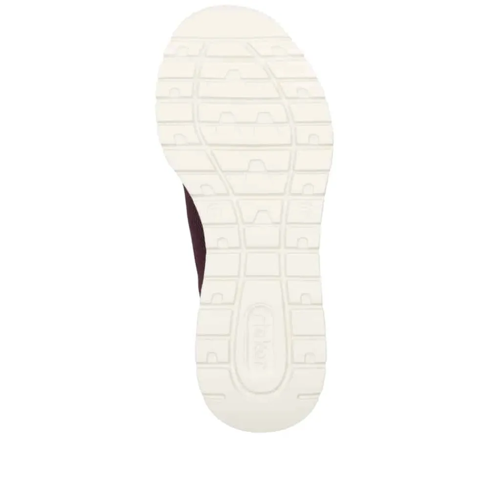 Rieker Ready 2 Go Sneakers Dame Rød