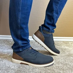 New Rieker Ready 2 Go Sneakers Herre Blå