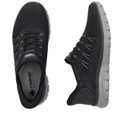 Hot Rieker Ready 2 Go Sneakers Herre Sort