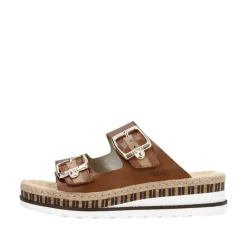 Online Rieker Sandal Dame Brun