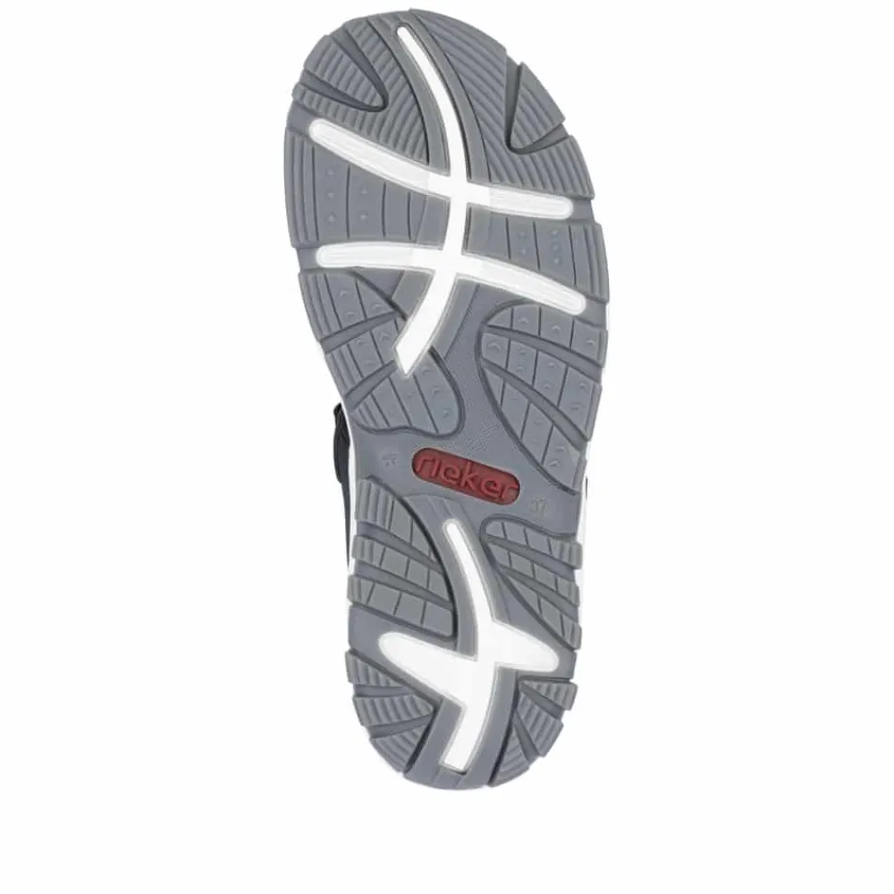 New Rieker Sandal Dame Blå