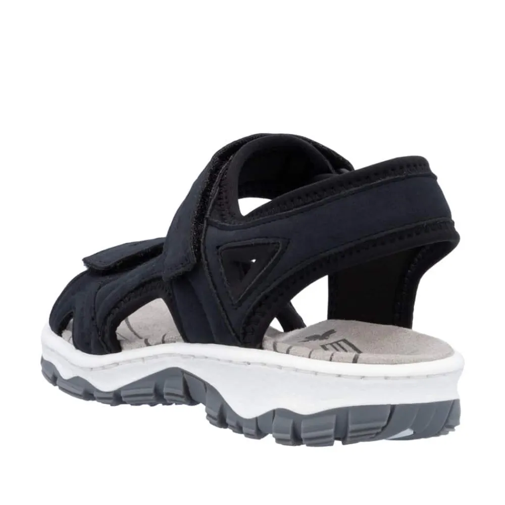 New Rieker Sandal Dame Blå