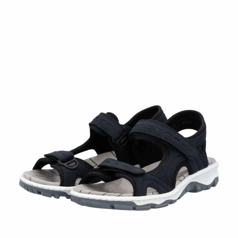 New Rieker Sandal Dame Blå