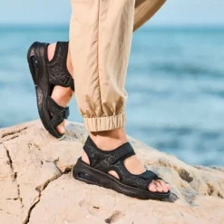 Clearance Rieker Sandal Dame Sort