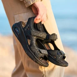 Clearance Rieker Sandal Dame Sort