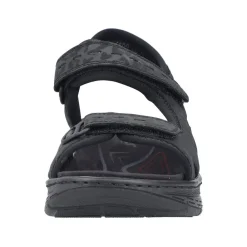 Clearance Rieker Sandal Dame Sort