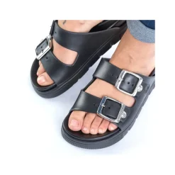 Clearance Rieker Sandal Dame Sort