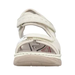 Best Rieker Sandal Dame Beige