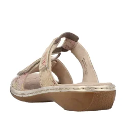 Hot Rieker Sandal Dame Rosa