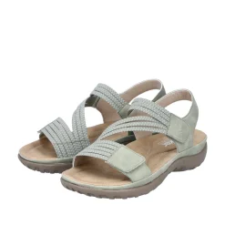 Clearance Rieker Sandal Dame Grøn