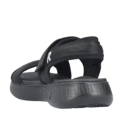 Outlet Rieker Sandal Dame Sort