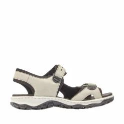 Rieker Sandal Dame Beige