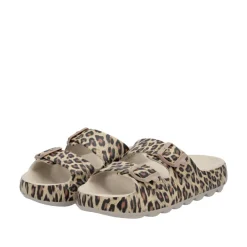 New Rieker Sandal Dame Leopard
