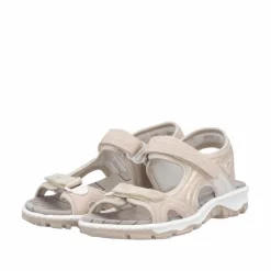New Rieker Sandal Dame Rosa