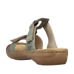 Clearance Rieker Sandal Dame Grøn