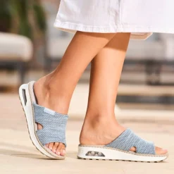 Hot Rieker Sandal Dame Blå