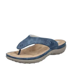 Clearance Rieker Sandal Dame Blå