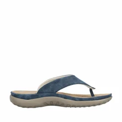 Clearance Rieker Sandal Dame Blå