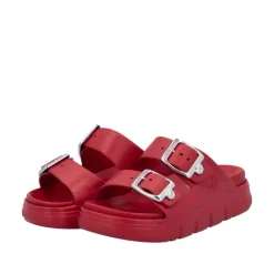 Rieker Sandal Dame Rød