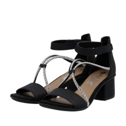 Clearance Rieker Sandal Dame Sort